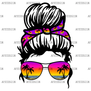 Beach Bun DTF Transfer