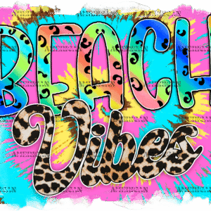 Beach Vibes DTF Transfer