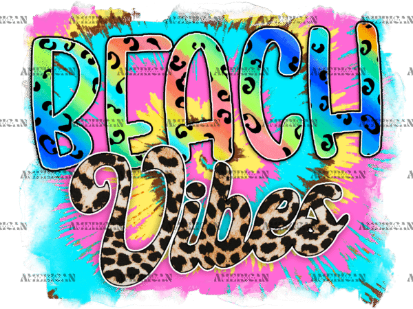Beach Vibes DTF Transfer