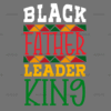 Black Father Leader King DTF Transfer