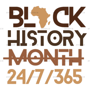 Black History Month-5 DTF Transfer