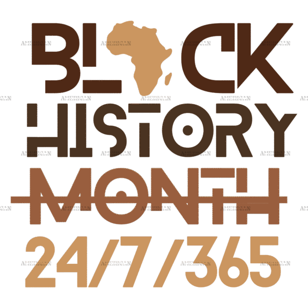 Black History Month-5 DTF Transfer