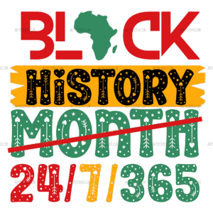 Black History Month-6 DTF Transfer