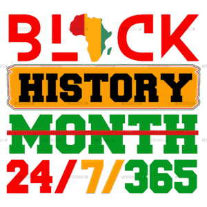Black History Month-7 DTF Transfer
