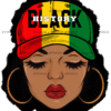Black History Women Cap DTF Transfer