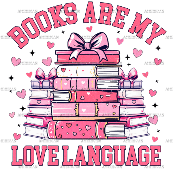 Books Are My Love Language-1 DTF Transfer