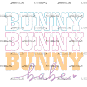 Bunny Bunny Babe DTF Transfer
