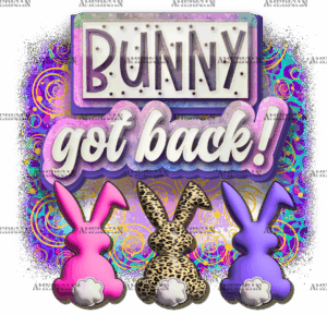 Bunny Got Back DTF Transfer