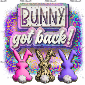 Bunny Got Back DTF Transfer