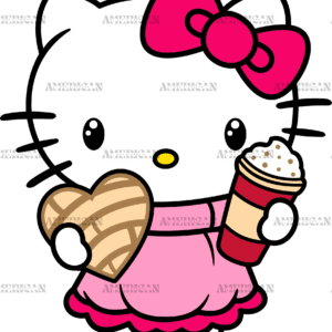 Cafecito Chisme Kitty DTF Transfer