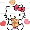 Concha Kitty DTF Transfer