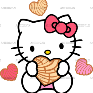 Concha Kitty DTF Transfer