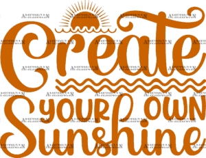 Create Your Own Sunshine DTF Transfer