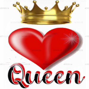 Crown Queen DTF Transfer