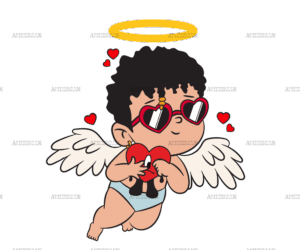 Cupid Valentine Benito DTF Transfer