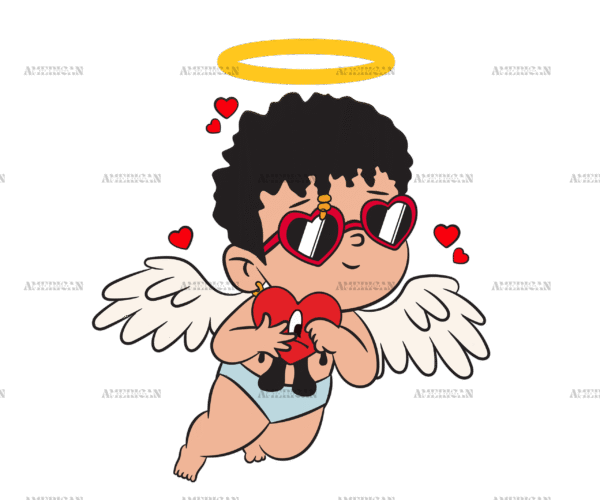 Cupid Valentine Benito DTF Transfer