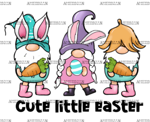 Cute Little Easter DTF Transfer