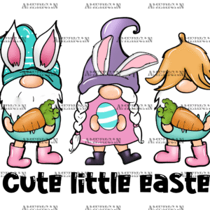 Cute Little Easter DTF Transfer