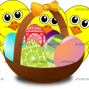 Easter Chick Egg DTF Transfer