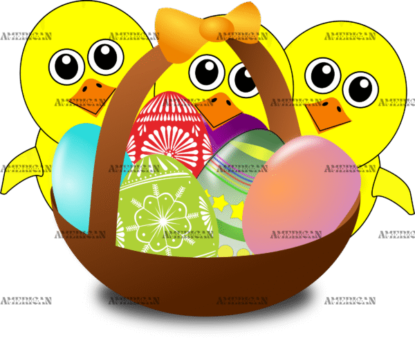 Easter Chick Egg DTF Transfer
