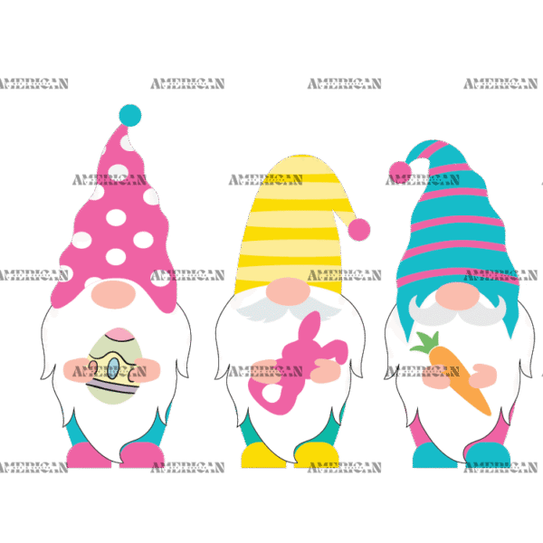 Easter Gnomies DTF Transfer