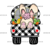 Easter Truck DTF Transfer