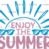 Enjoy The Summer DTF Transfer