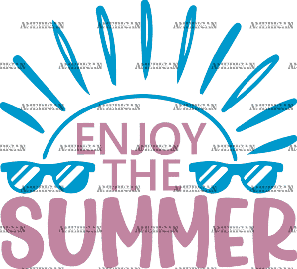 Enjoy The Summer DTF Transfer