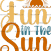 Fun In The Sun-1 DTF Transfer