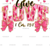Give Love DTF Transfer