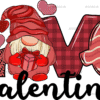 Gnome Love Valentine DTF Transfer