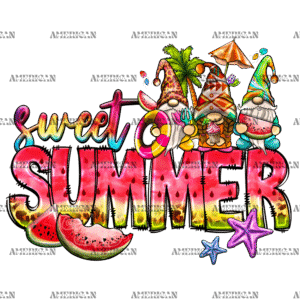 Gnomies Sweet Summer DTF Transfer