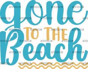 Gone To The Beach DTF Transfer