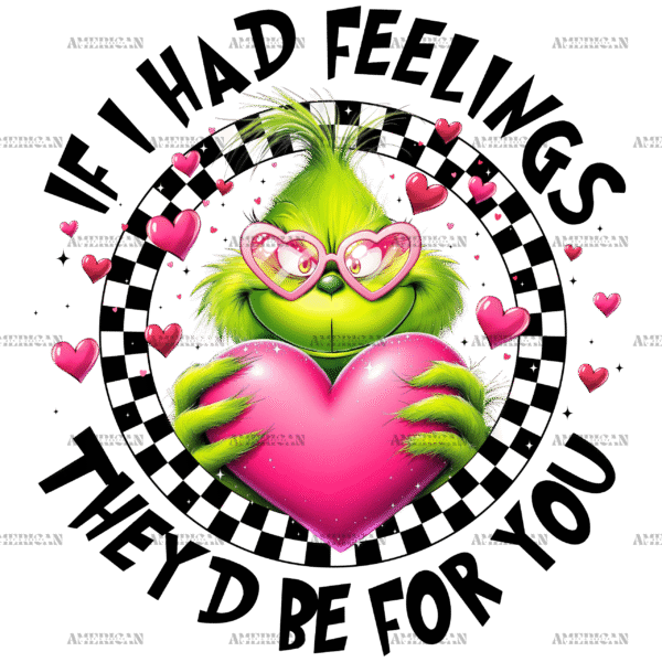 Grinch Feelings DTF Transfer