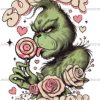 Grinch Sucker For You DTF Transfer