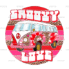 Groovy Love Leopard DTF Transfer