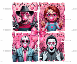 Halloween Valentine-1 DTF Transfer