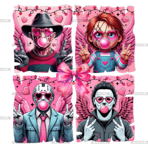 Halloween Valentine-1 DTF Transfer