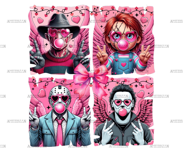 Halloween Valentine-1 DTF Transfer
