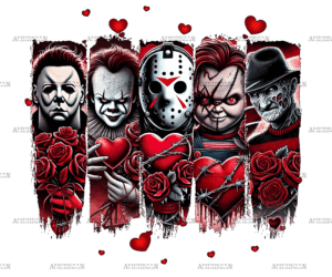 Halloween Valentine-2 DTF Transfer