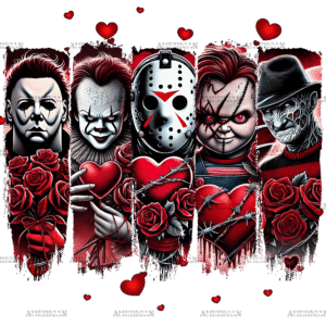Halloween Valentine-2 DTF Transfer