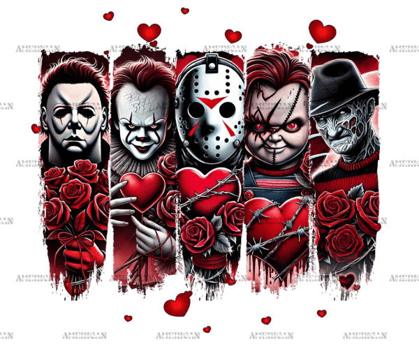 Halloween Valentine-2 DTF Transfer