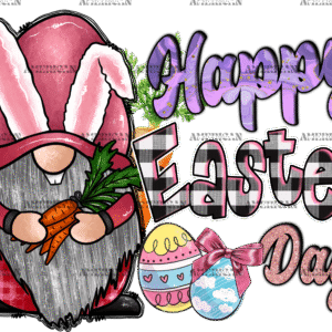 Happy Easter Day Gnome DTF Transfer