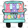 Happy Easter Truck-2 DTF Transfer