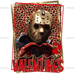 Happy Valentines Jason DTF Transfer