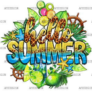 Hello Summer-2 DTF Transfer