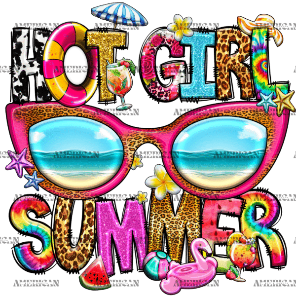 Hot Girl Summer Goggles DTF Transfer
