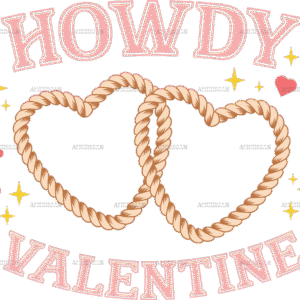 Howdy Valentinne-1 DTF Transfer