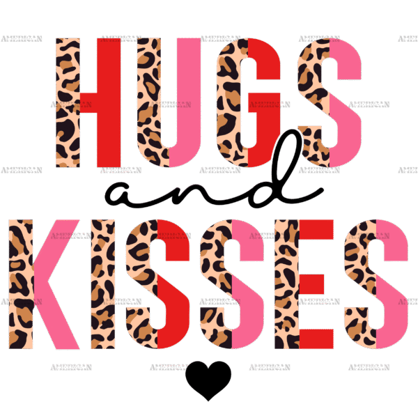 Hugs And Kisses-2 DTF Transfer
