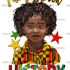 I Am Black History Black Boy-2 DTF Transfer
